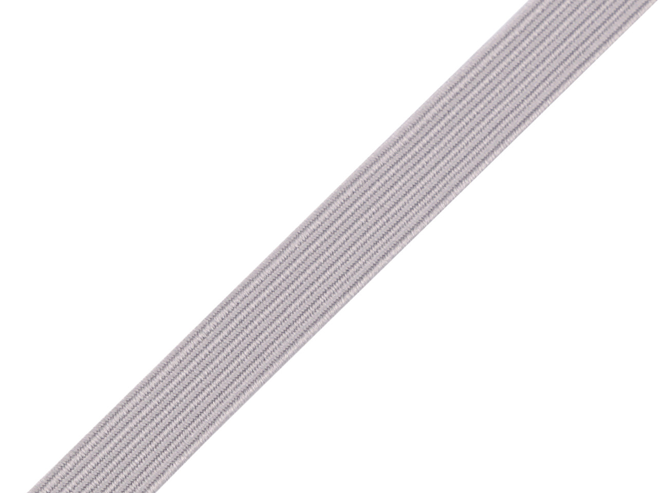 Elastic confecții, lățime 10 mm - Gri neutral (90 Metri)