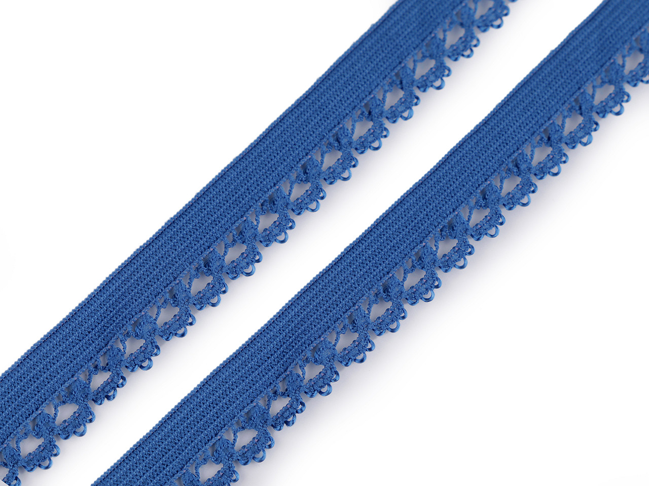 Elastic decorativ, lățime 15 mm - Negru (20 Metri)