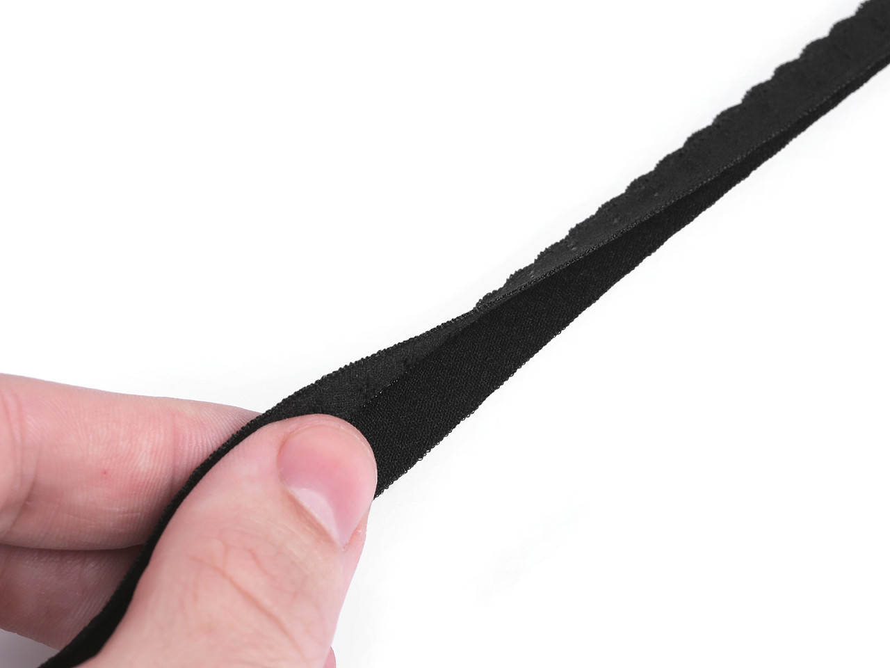 Banda elastica decorativa latime de 10 mm - Albastru deschis (18 Metri)