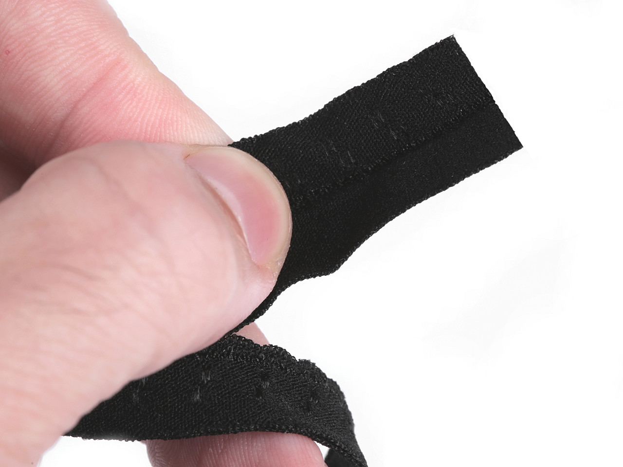 Banda elastica decorativa latime de 10 mm - Albastru deschis (18 Metri)