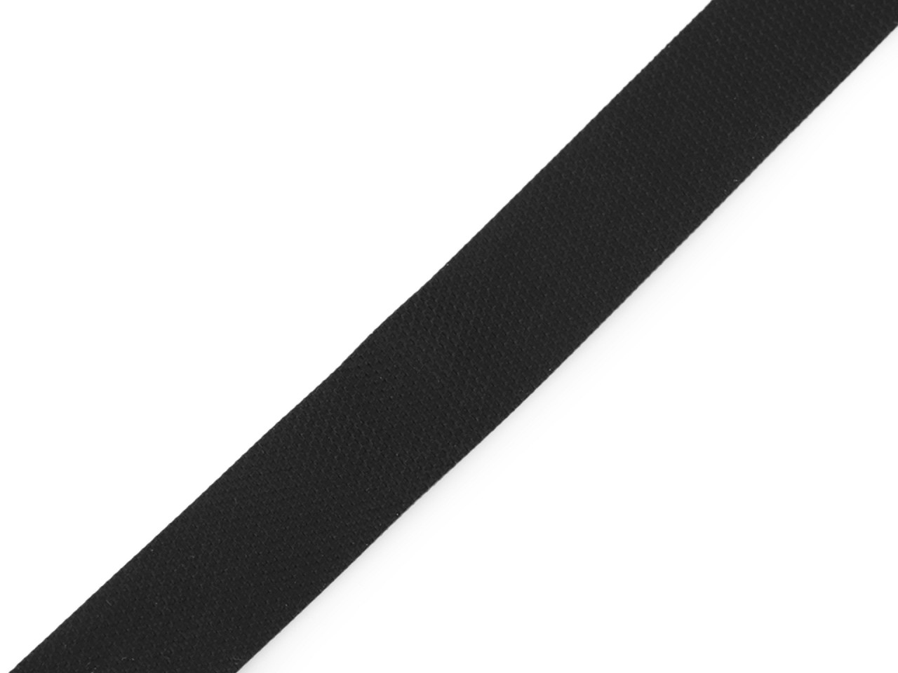 Elastic confecții, lățime 12 mm - Negru (20 Metri)