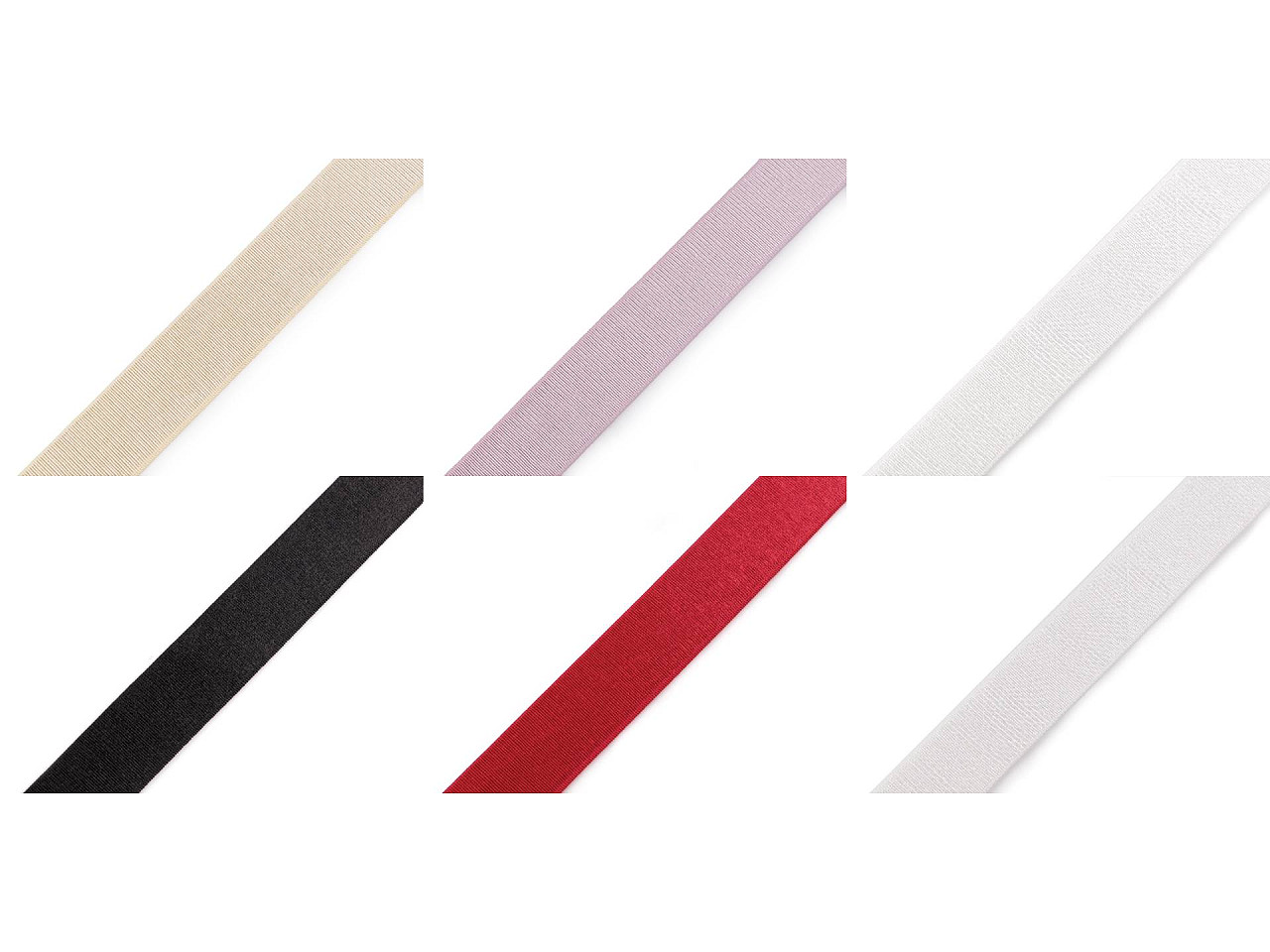 Elastic satinat 20 mm - Off white (90 Metri)