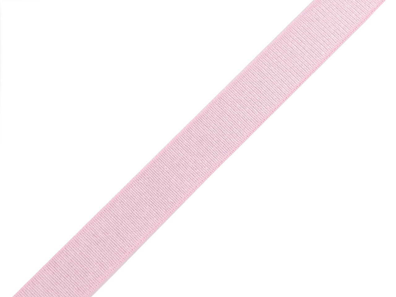 Elastic satinat 15 mm - Alb (10 Metri)