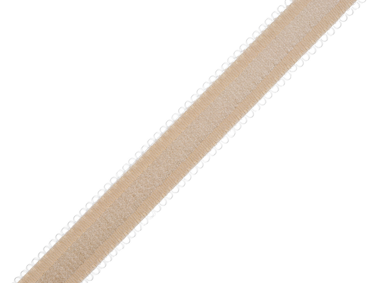Elastic bretele sutien 16 mm - Crem foarte deschis (90 Metri)