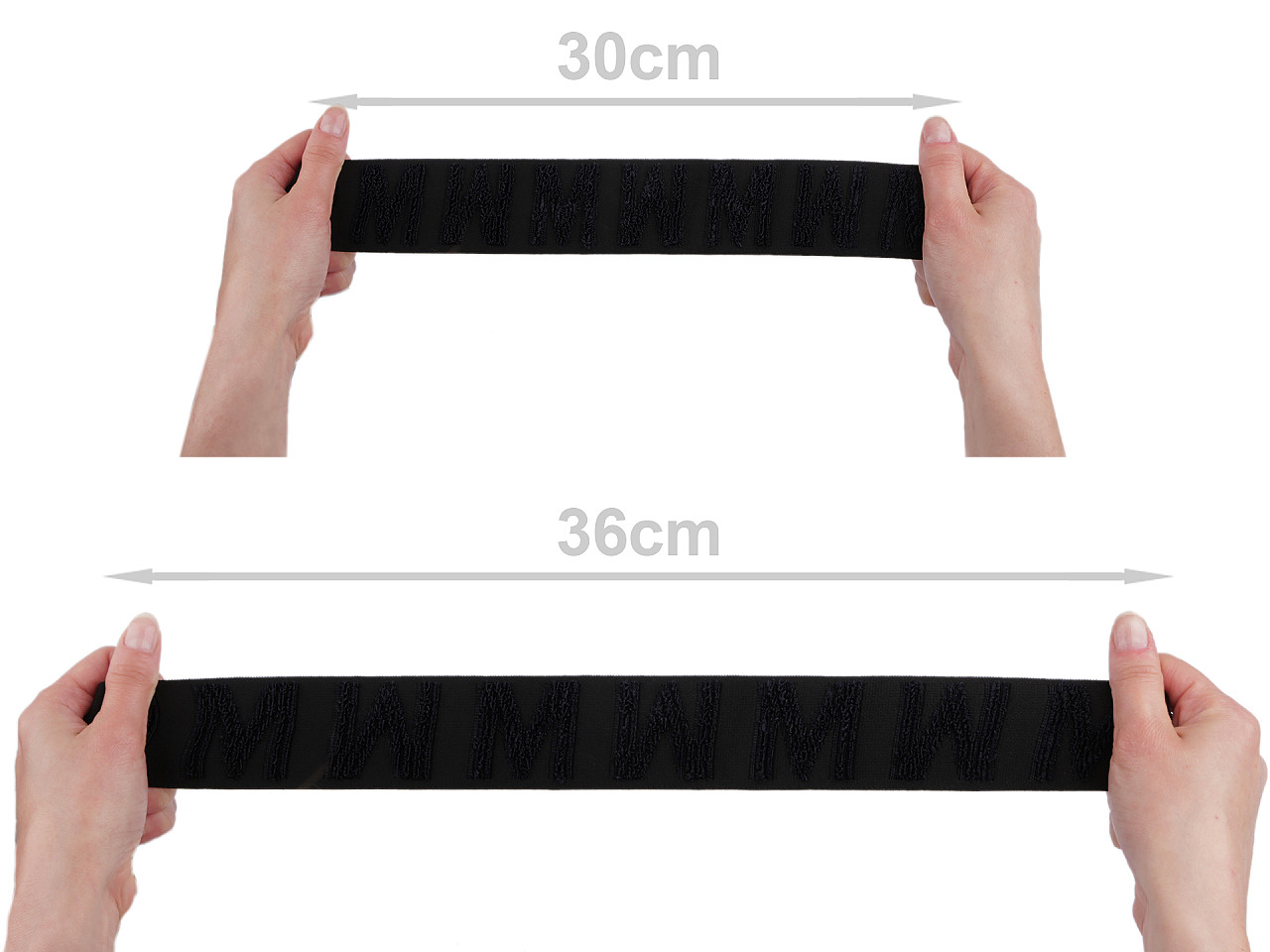 Elastic moale pentru tivul hainelor, latime 50 mm - Maro bronz (1 Metru)