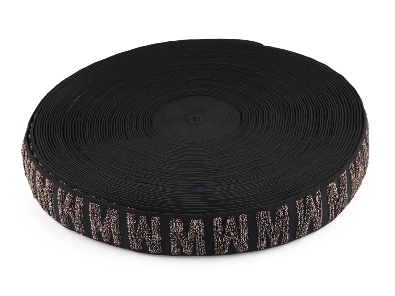 Elastic moale pentru tivul hainelor, latime 50 mm - Maro bronz (1 Metru)