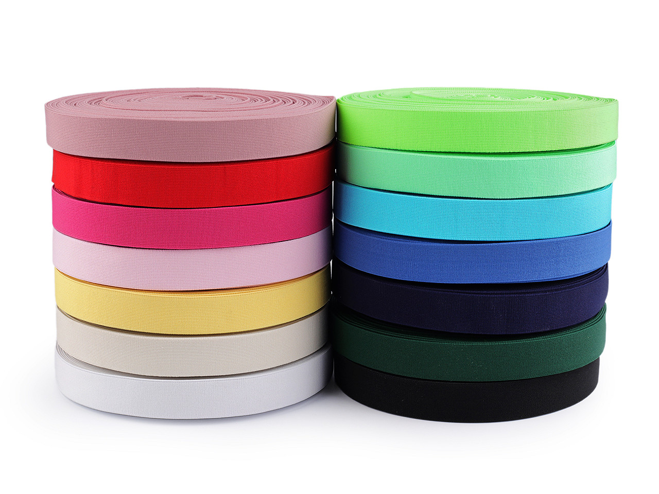 Elastic țesut moale lățime 25 mm - Roz deschis (1 Metru) Elastic țesut moale lățime 25 mm - Roz deschis (1 Metru)