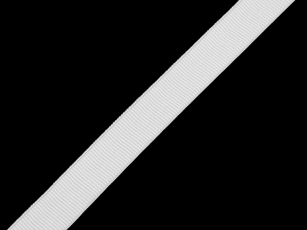 Elastic ripsat / elastic sutien 15 mm - Alb (18 Metri)