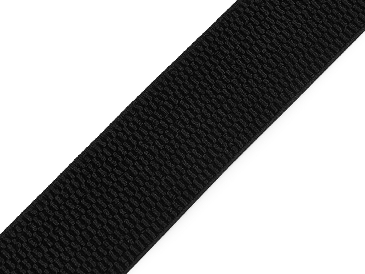 Banda elastica 40 mm - Negru (1 Metru)