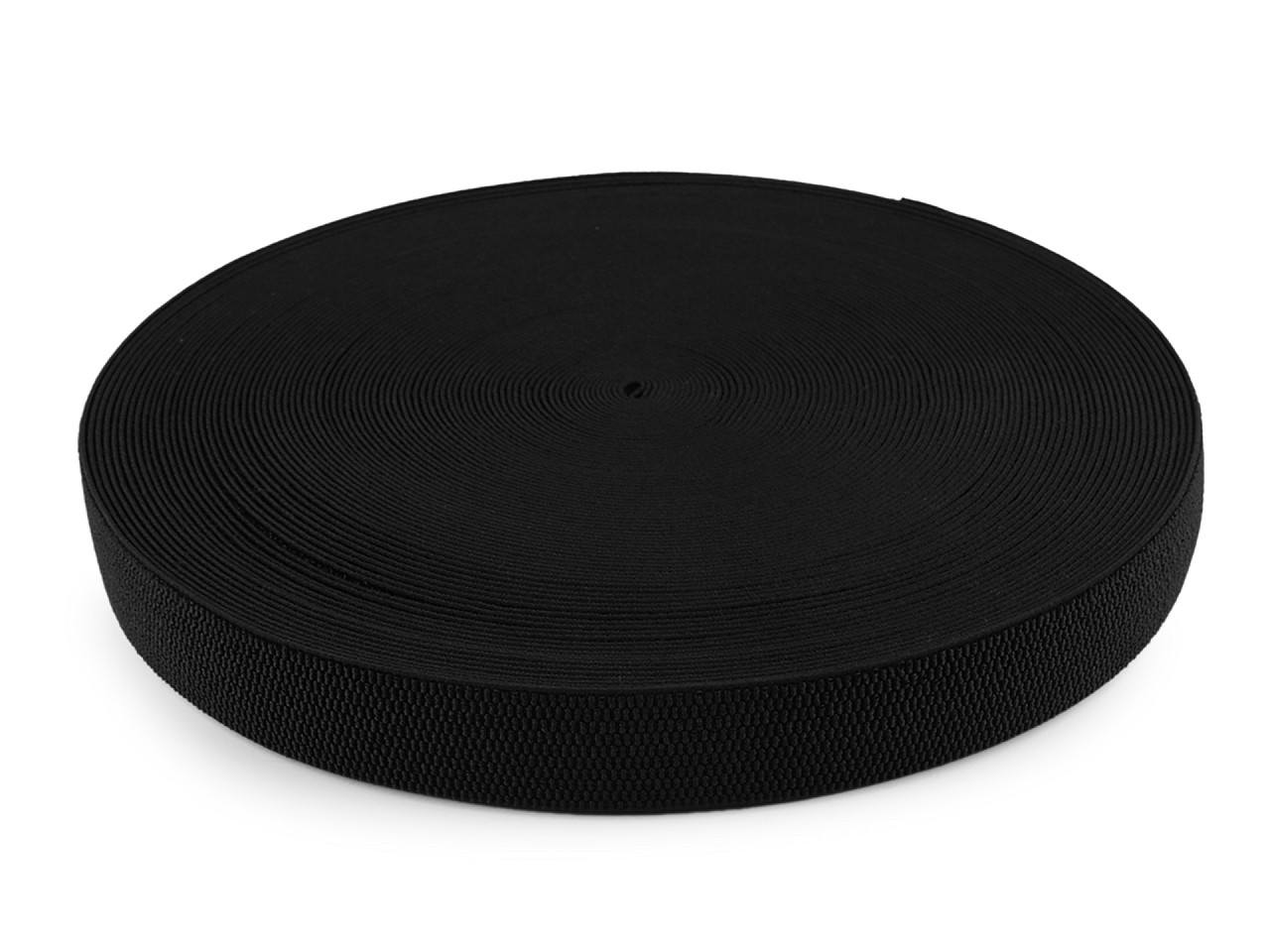 Banda elastica 40 mm - Negru (1 Metru)