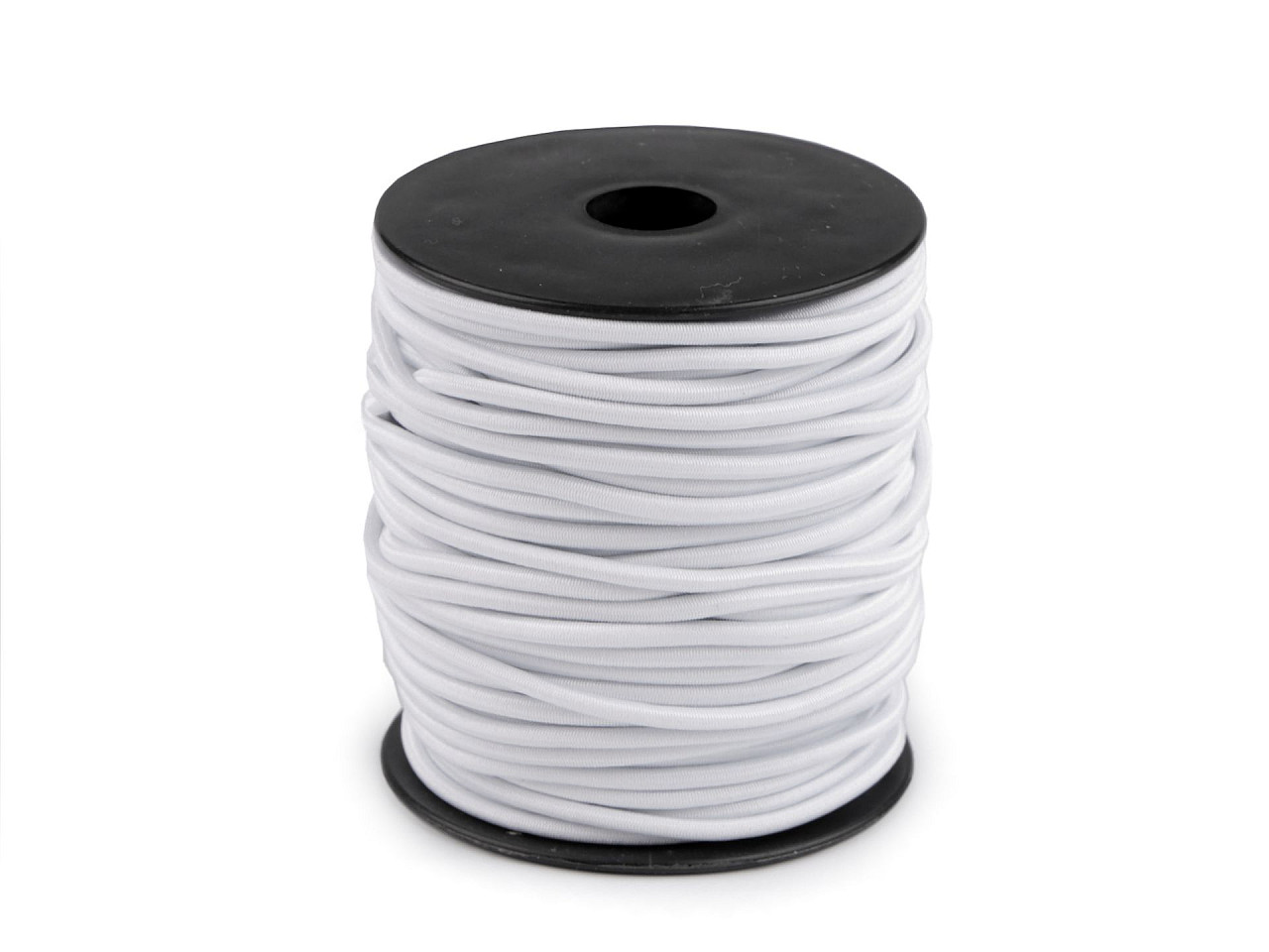 Elastic rotund ø3 mm - Gri deschis (25 Metri)