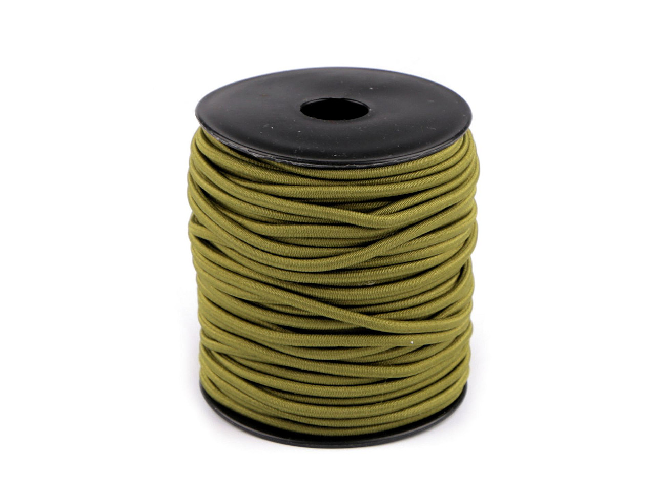 Elastic rotund ø3 mm - Gri deschis (25 Metri)