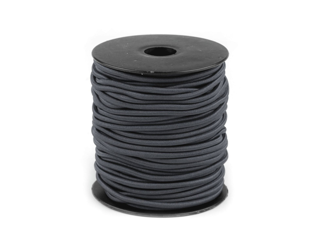 Elastic rotund ø3 mm - Gri deschis (25 Metri)