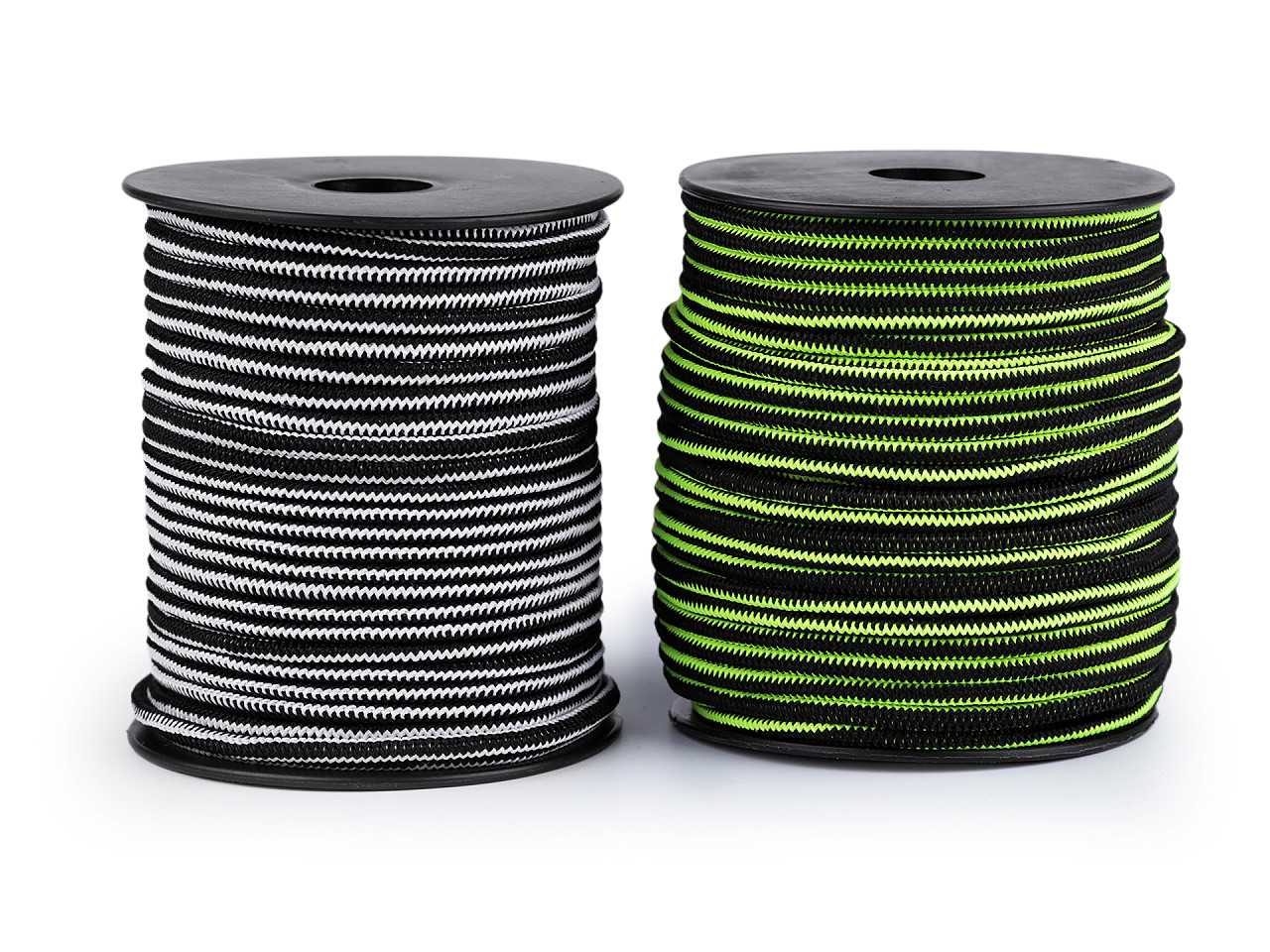 Elastic rotund ø2,5 mm - Alb (25 Metri)