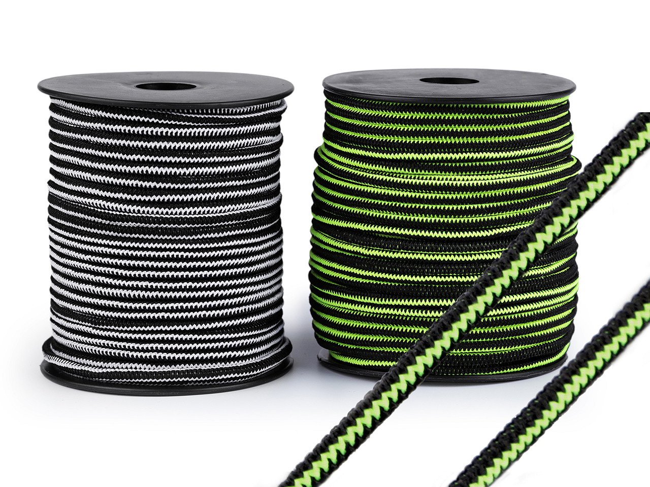 Elastic rotund ø2,5 mm - Alb (25 Metri)