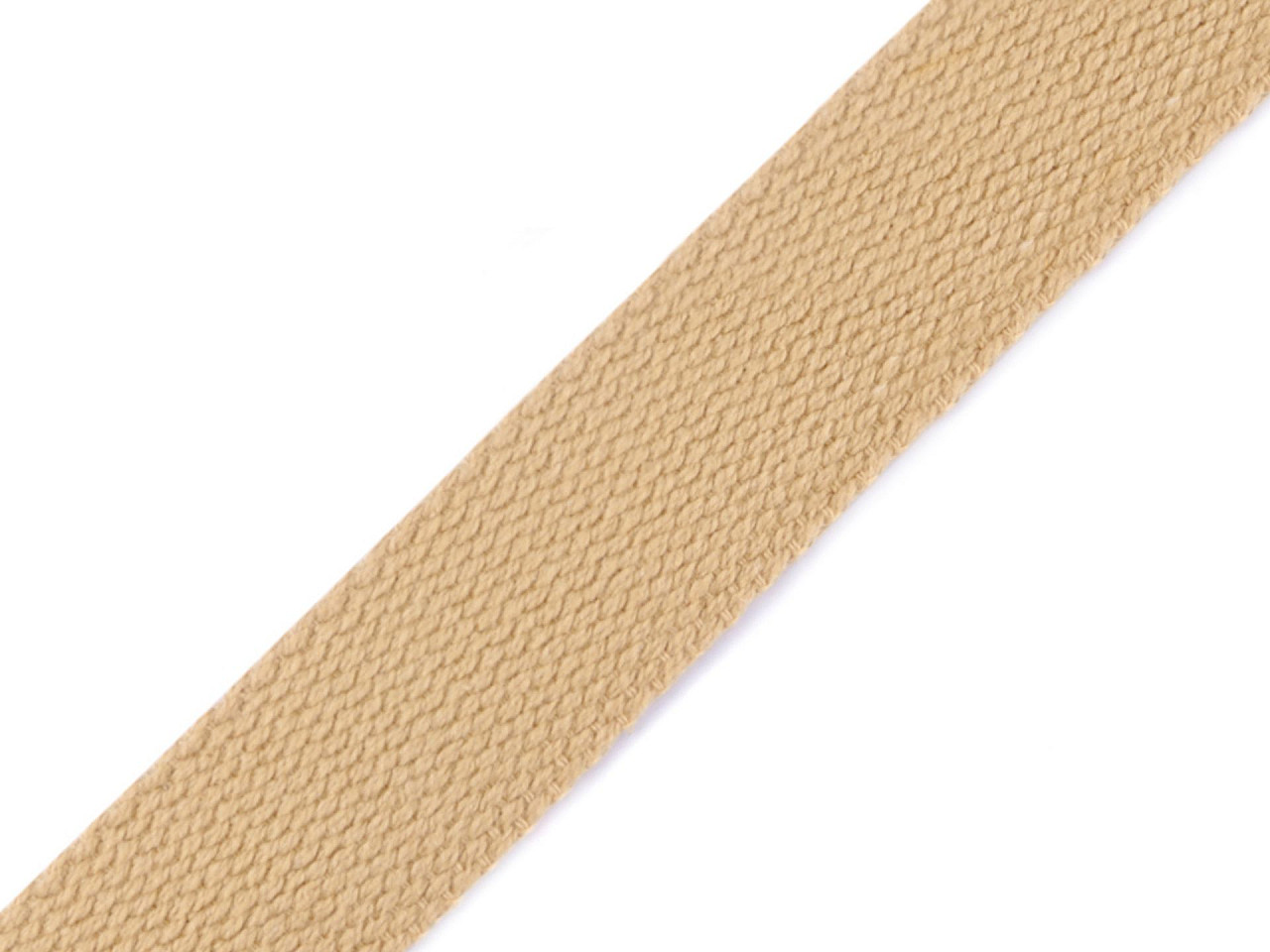 Chingă bumbac, lățime 25 mm - Bleu gheață (25 Metri)