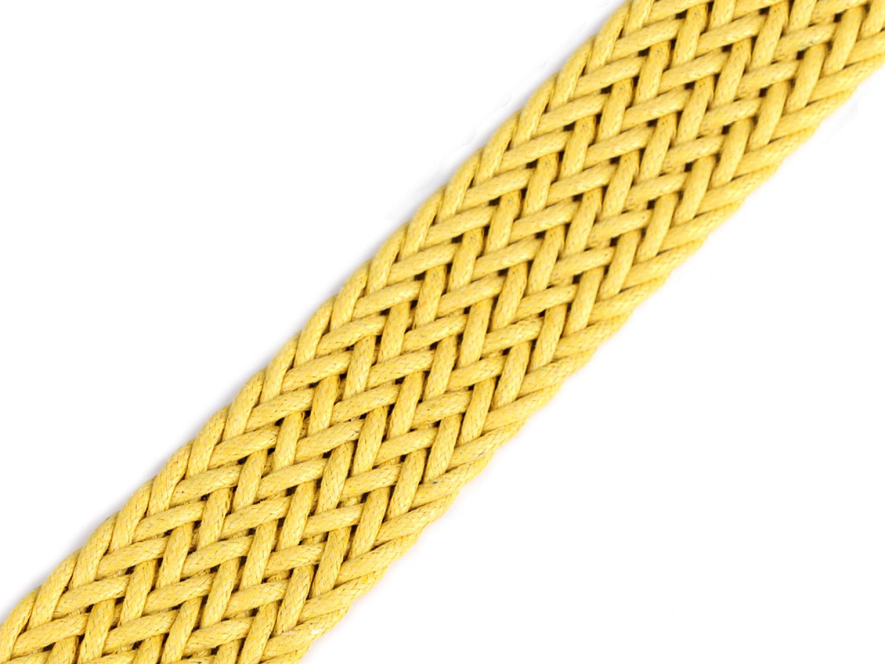 Chingă împletită, lățime 32 mm - Ecru deschis (1 Metru)