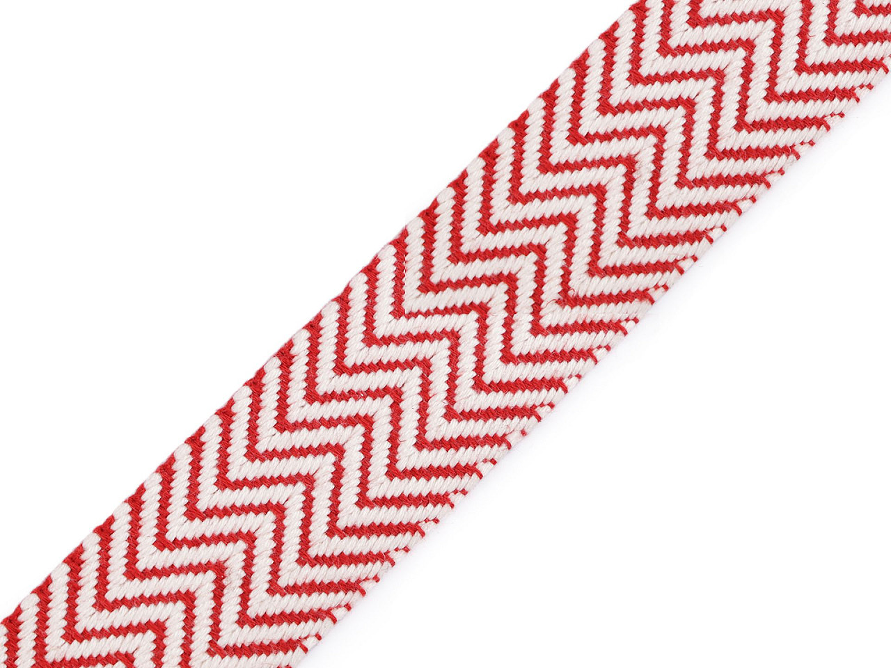 Chingă bumbac, față dublă, lățime 38 mm - Ecru deschis (1 Metru)