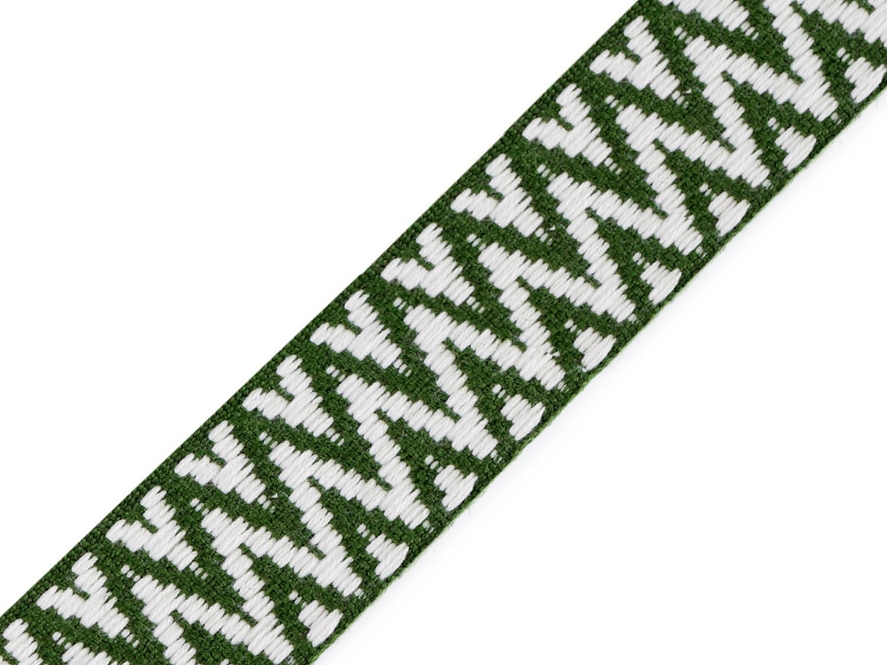 Chingă poliester, față dublă, lățime 38 mm - Maro (1 Metru)