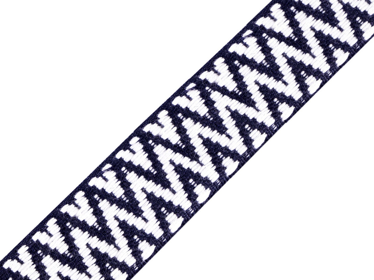 Chingă poliester, față dublă, lățime 38 mm - Maro (1 Metru)