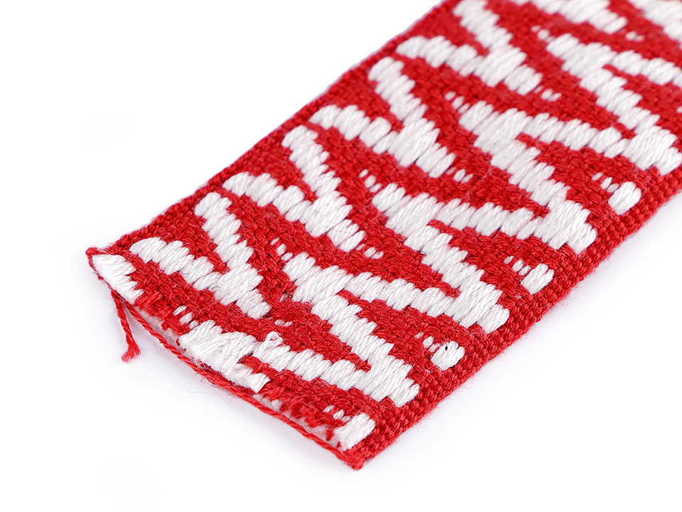 Chingă poliester, față dublă, lățime 38 mm - Maro (1 Metru)