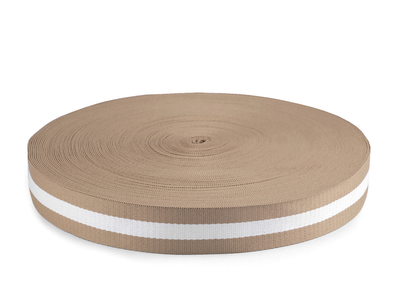 Chinga ba + pes latime 38 mm - Bej pal (1 Metru)