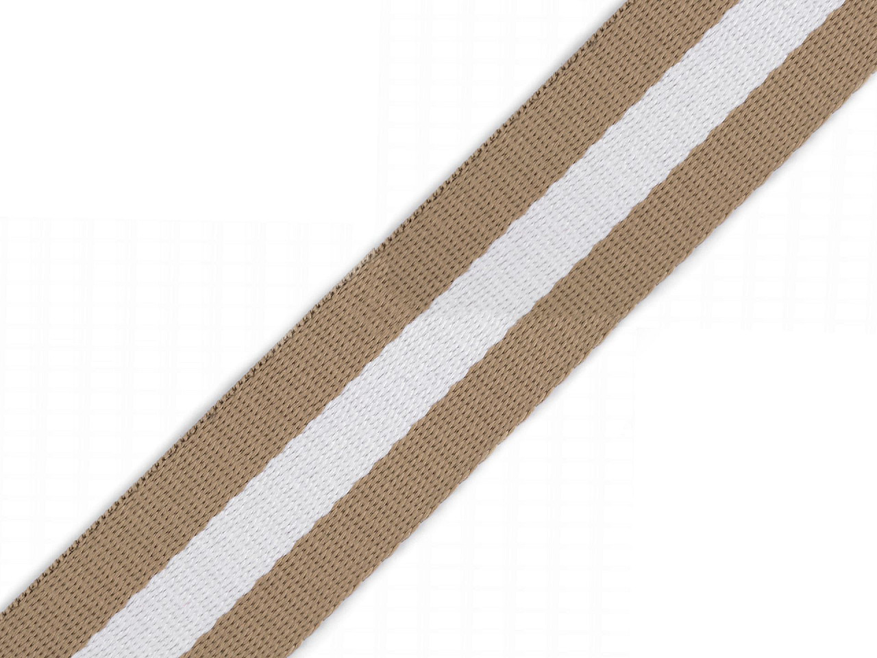 Chinga ba + pes latime 38 mm - Bej pal (1 Metru)