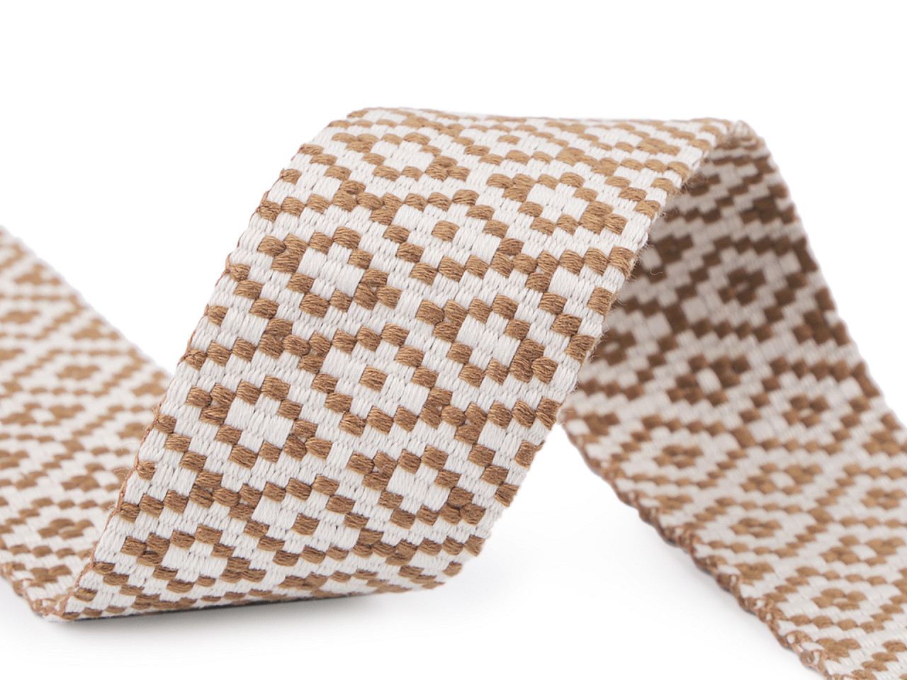 Chingă cu două fețe 50 mm - Verde (1 Metru)