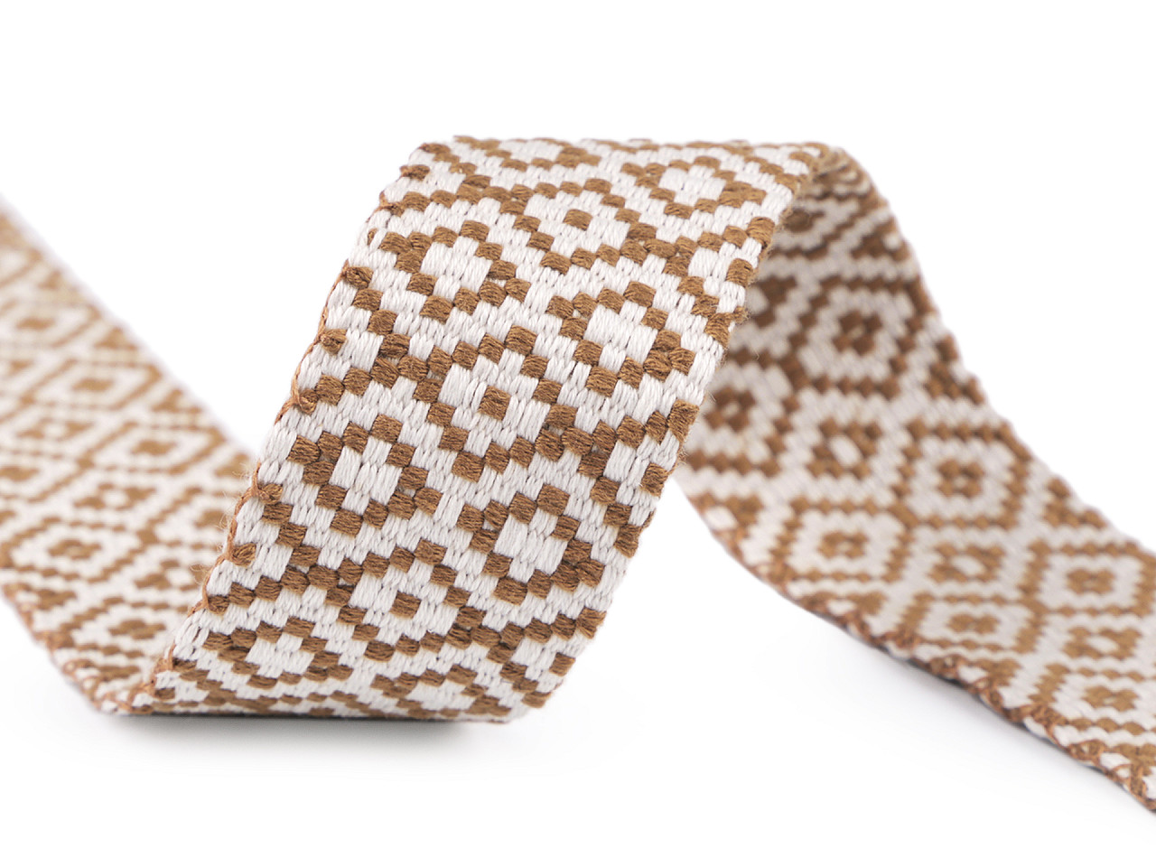 Chingă două fețe 38 mm - Negru (1 Metru)