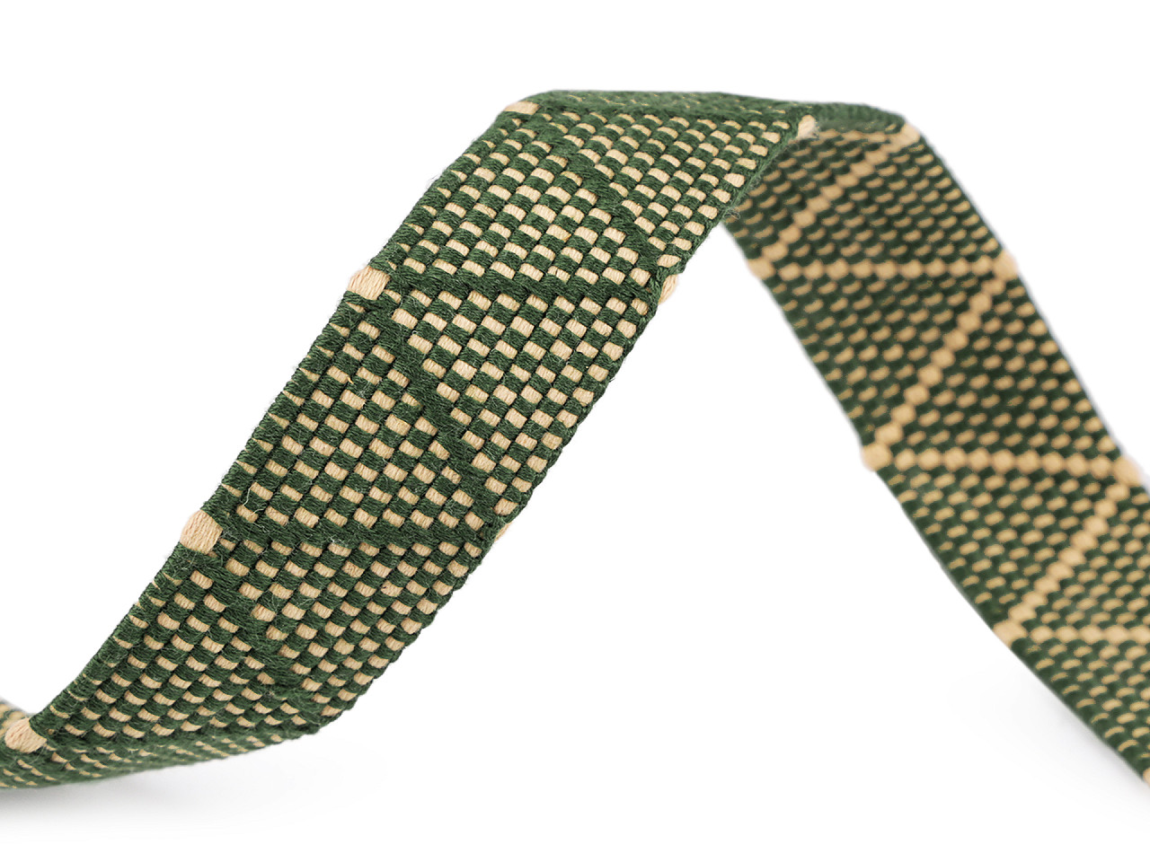 Chingă cu două fețe 30 mm - Negru (1 Metru)