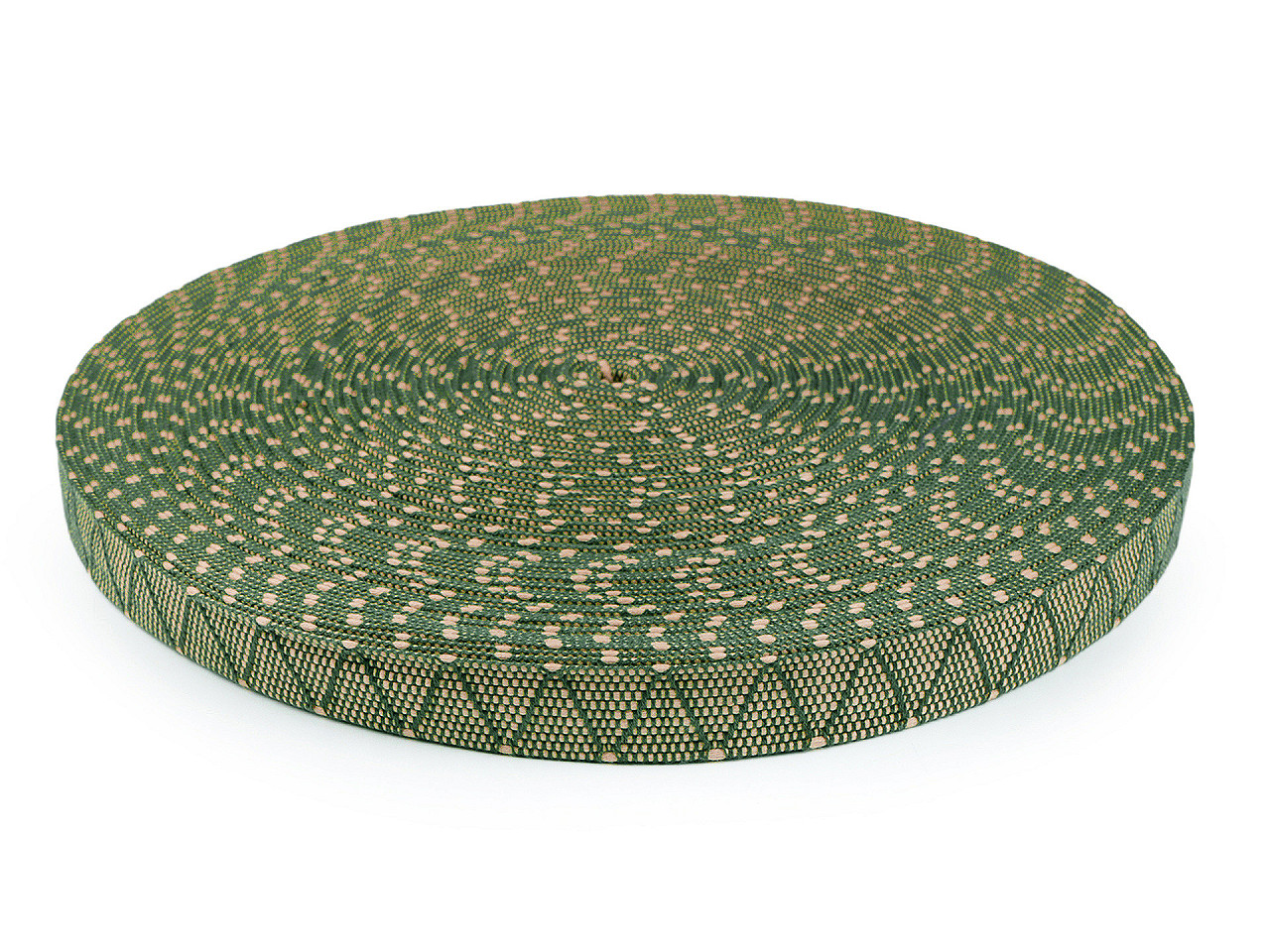 Chingă cu două fețe 30 mm - Negru (1 Metru)