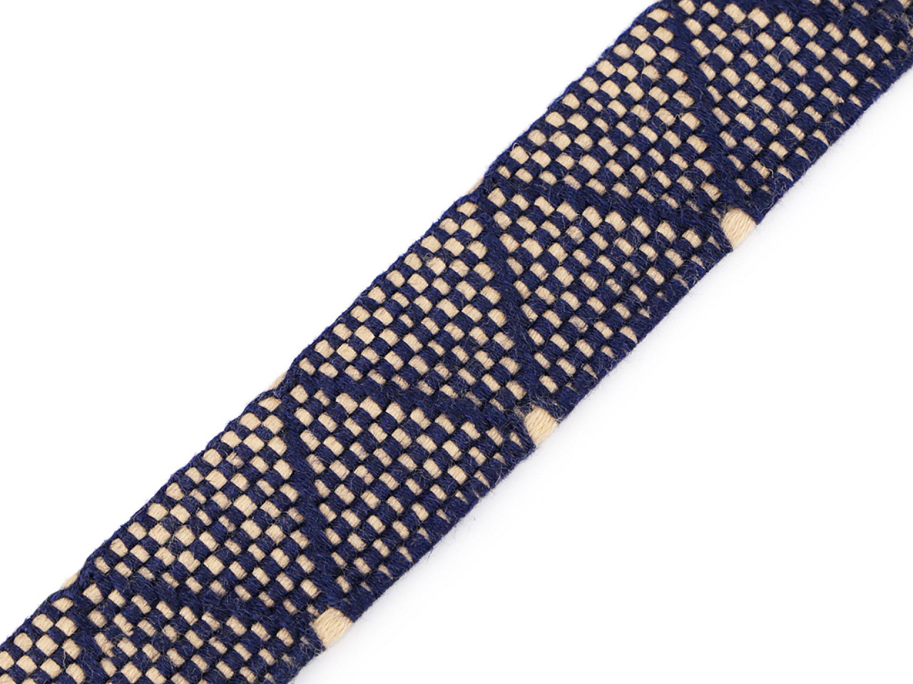 Chingă cu două fețe 30 mm - Negru (1 Metru)