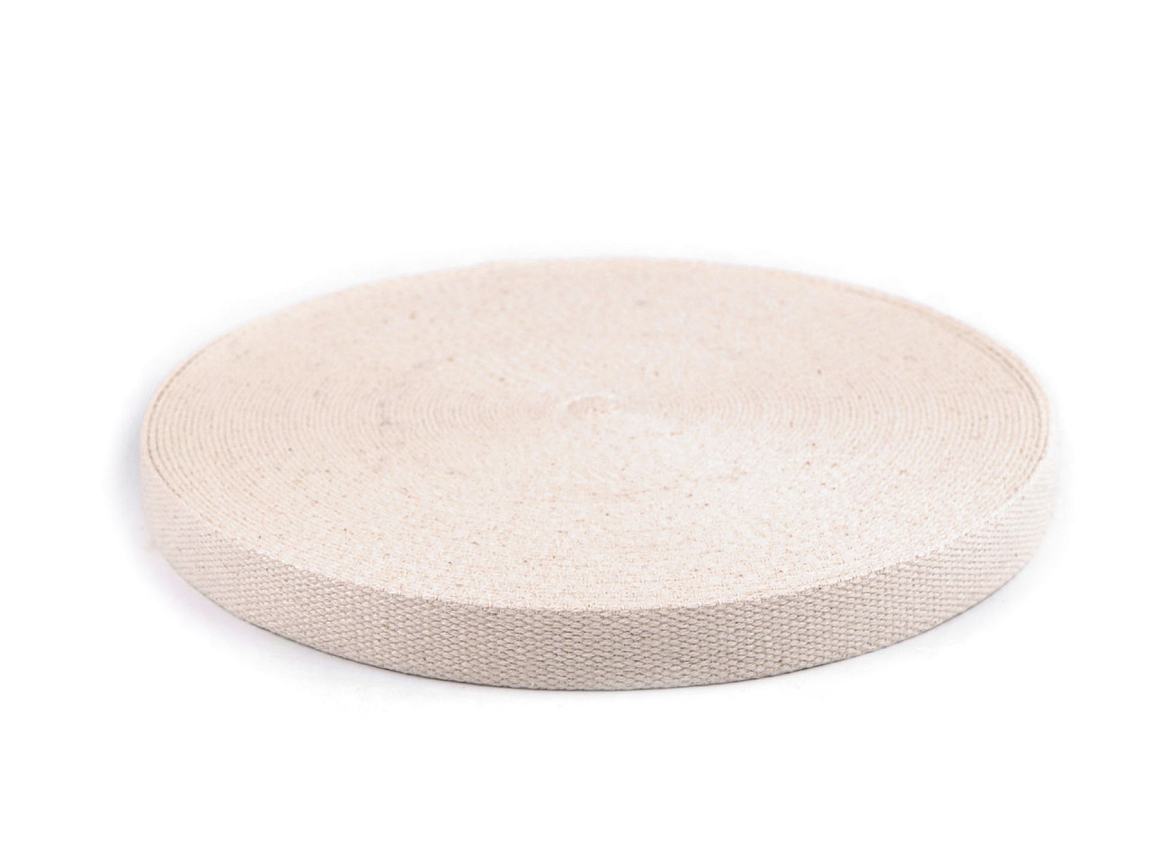 Chinga bumbac latime 20 mm - Alb (25 Metri) Chinga bumbac latime 20 mm - Alb (25 Metri)