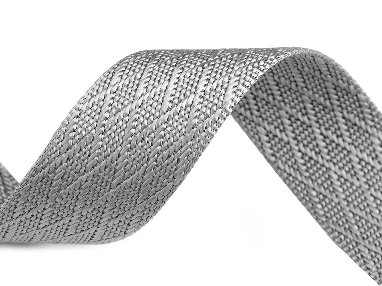 Chingă cu dublă față 38 mm - Natural mediu (1 Metru)