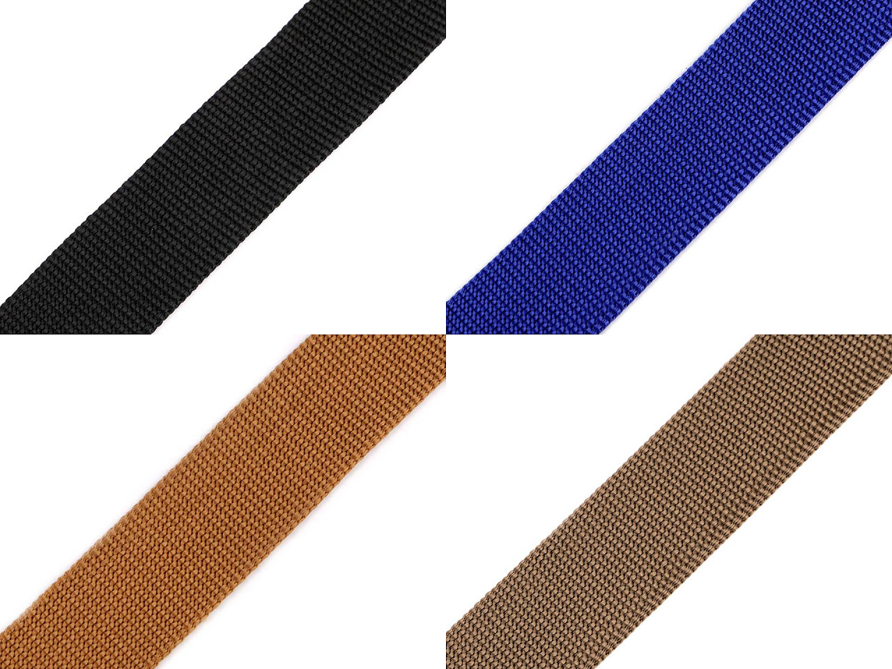 Chinga polipropilena, latime 38 mm - Maro închis (25 Metri)