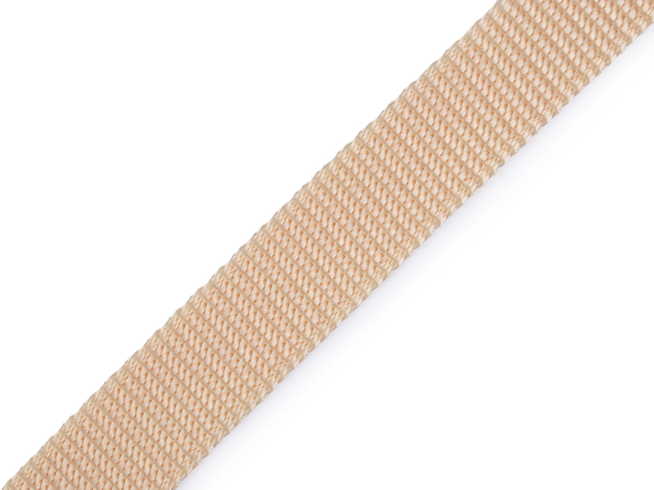 Chinga polipropilena, latime 20 mm - Alb (25 Metri)