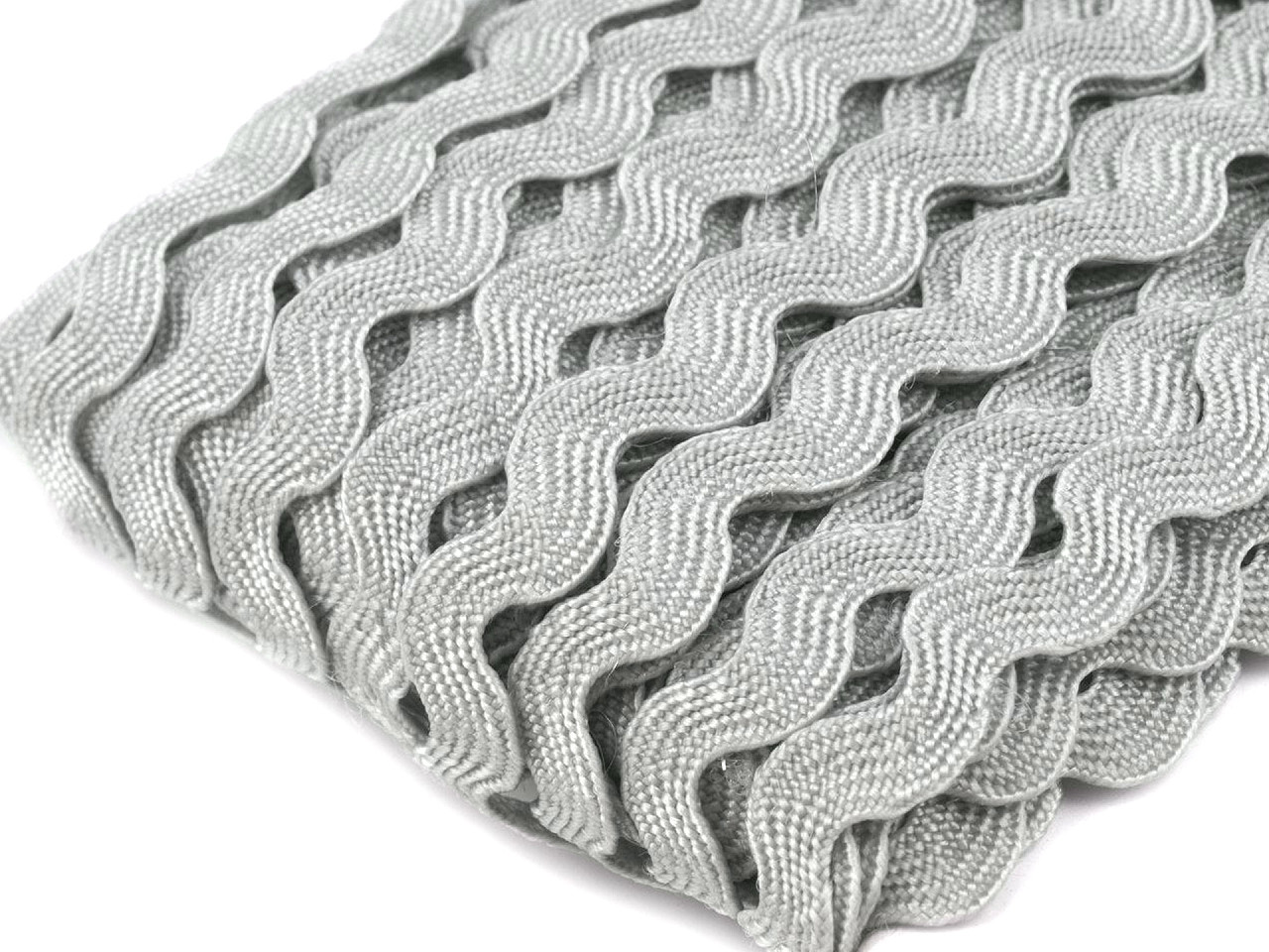 Bandă zig-zag, lățime 5 mm - Roz deschis (30 Metri)