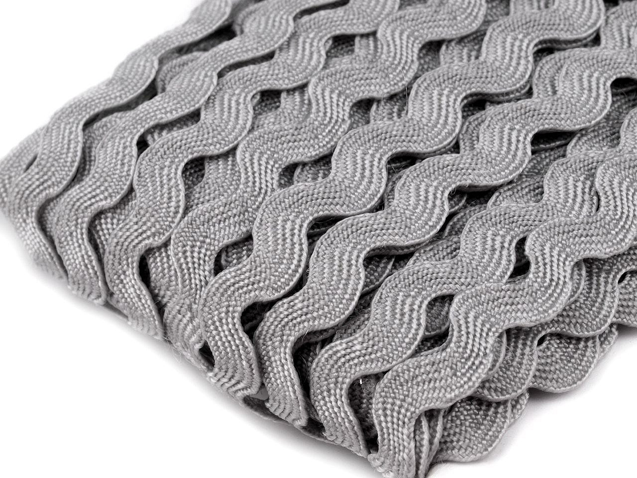Bandă zig-zag, lățime 5 mm - Roz deschis (30 Metri)