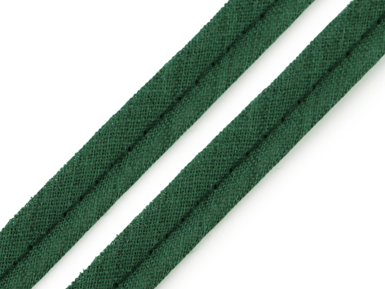 Paspoal / vipușcă bumbac, lățime 12 mm - Ecru deschis (50 Metri)