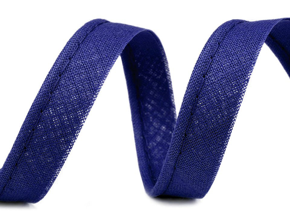 Paspoal / vipușcă bumbac, lățime 12 mm - Ecru deschis (50 Metri)