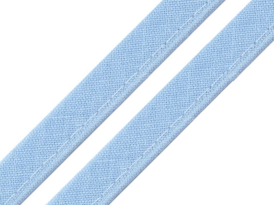 Paspoal / vipușcă bumbac, lățime 12 mm - Ecru deschis (50 Metri)