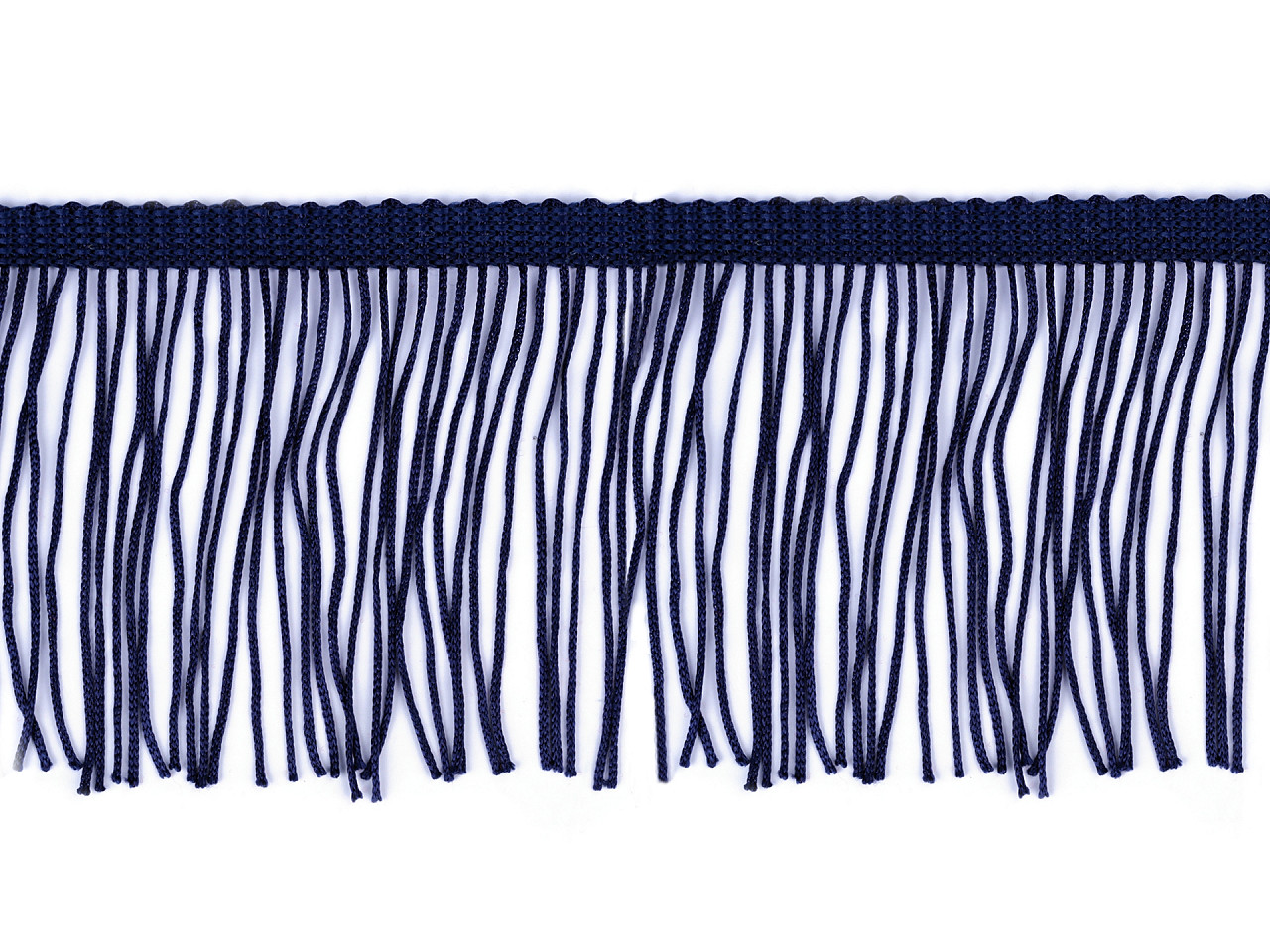 Franjuri, lățime 10 cm - Negru (1 Metru)