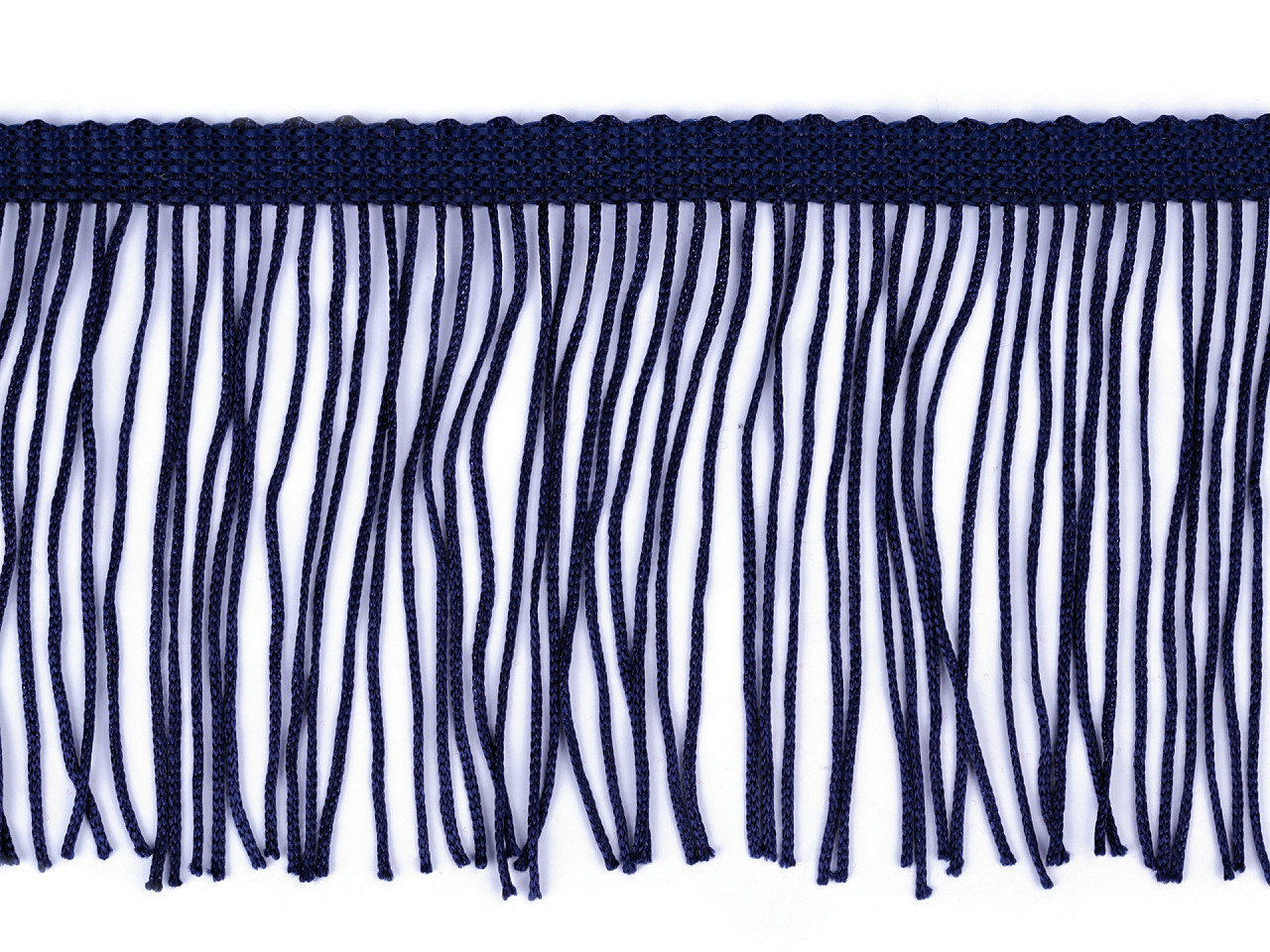 Franjuri, lățime 10 cm - Negru (1 Metru)