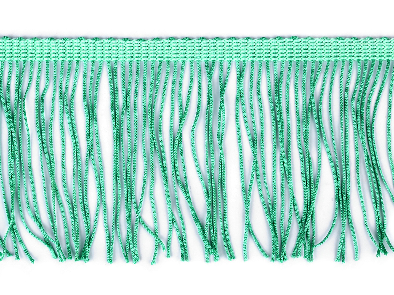 Franjuri, lățime 10 cm - Negru (1 Metru)