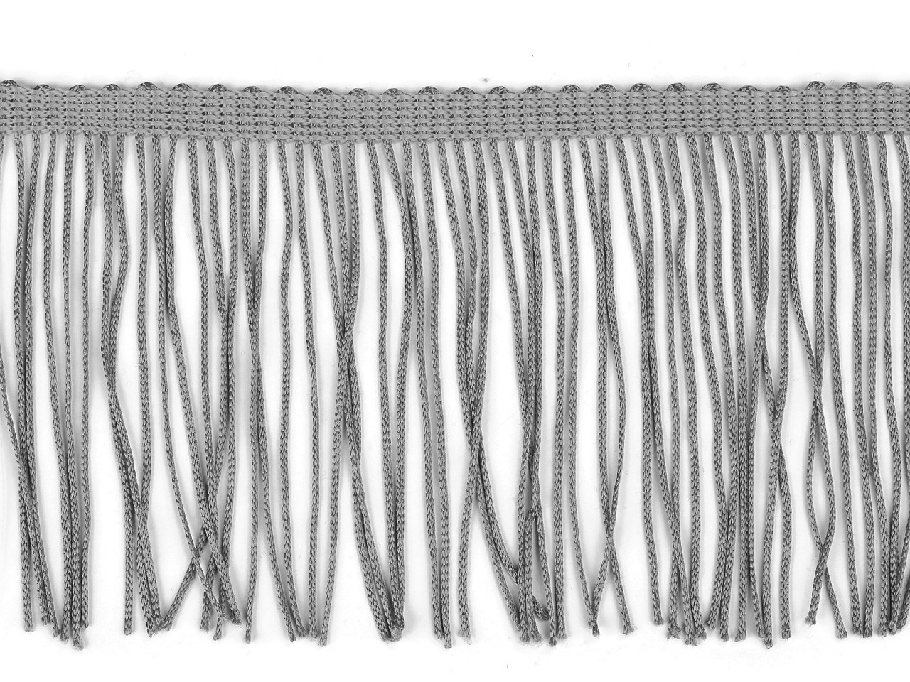 Franjuri, lățime 10 cm - Negru (1 Metru)