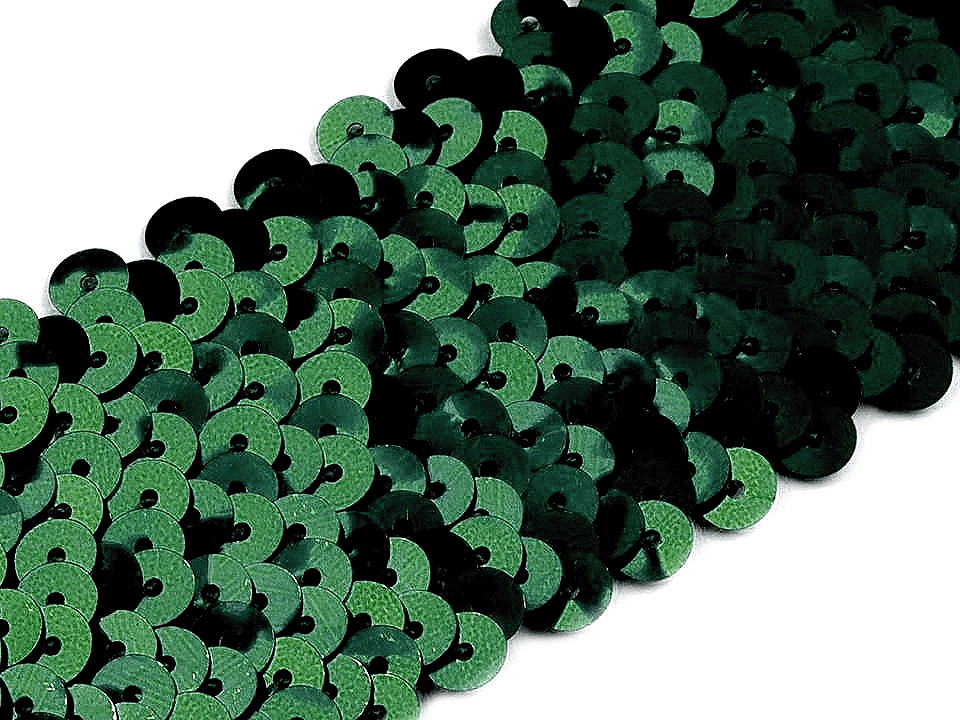 Bandă elastică cu paiete, lățime 45 mm - Auriu (1 Metru)