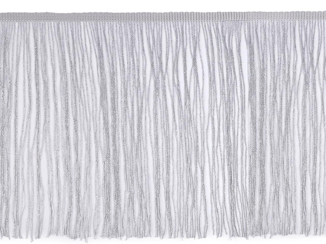 Franjuri cu fir lame, lățime 25 cm - Auriu deschis (1 Metru)