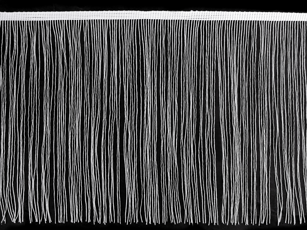 Franjuri cu fir lame, lățime 25 cm - Auriu deschis (1 Metru)