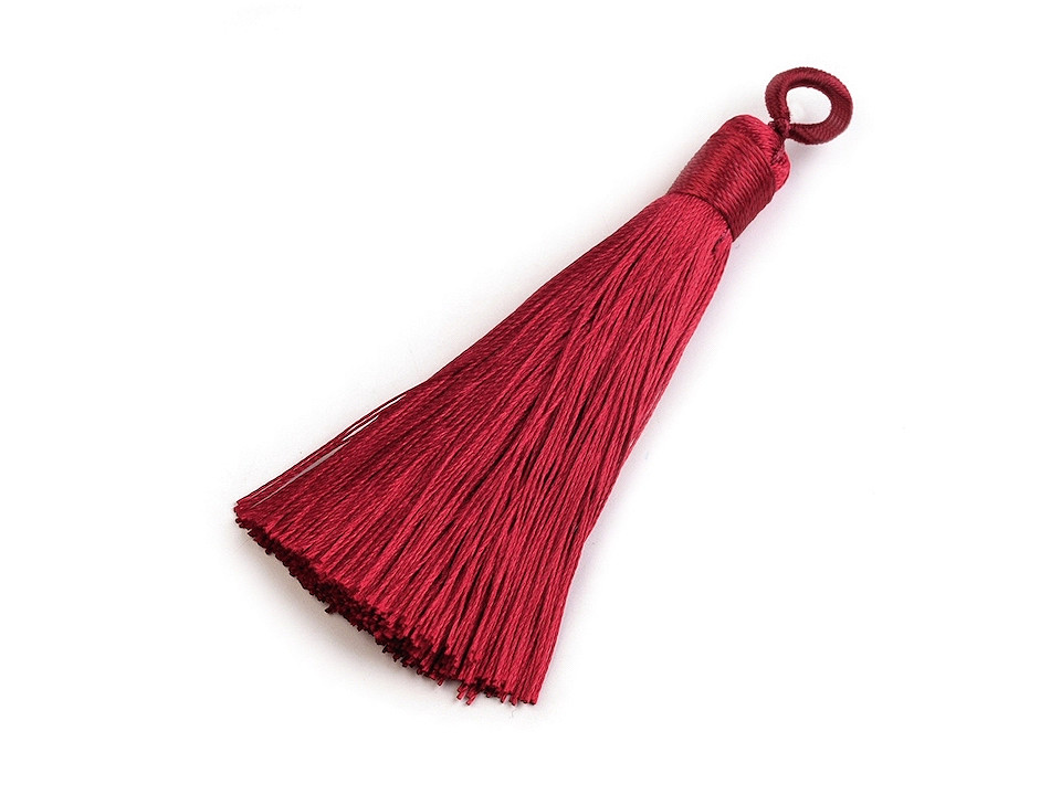 Ciucuri decorativi, diverse culori, 8 cm - Violet (1 Bucată)