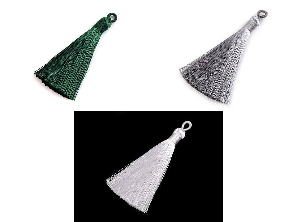 Ciucuri decorativi, diverse culori, 8 cm - Violet (1 Bucată)